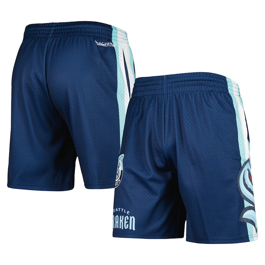 

Шорты Mitchell & Ness Seattle Kraken, синий
