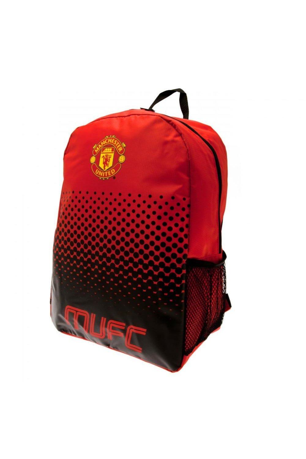 Рюкзак с дизайном Fade Manchester United FC, красный