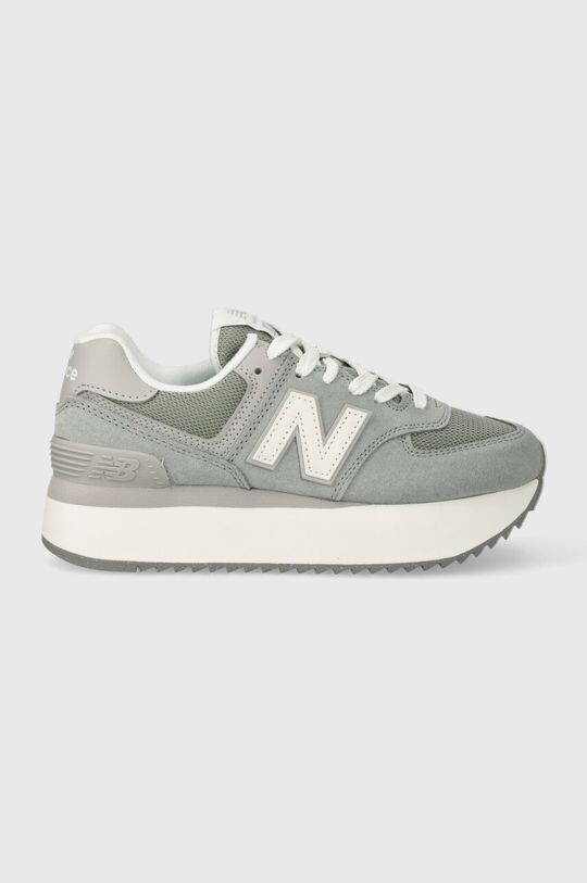 

Замшевые кроссовки WL574ZSG New Balance, бирюзовый, Голубой