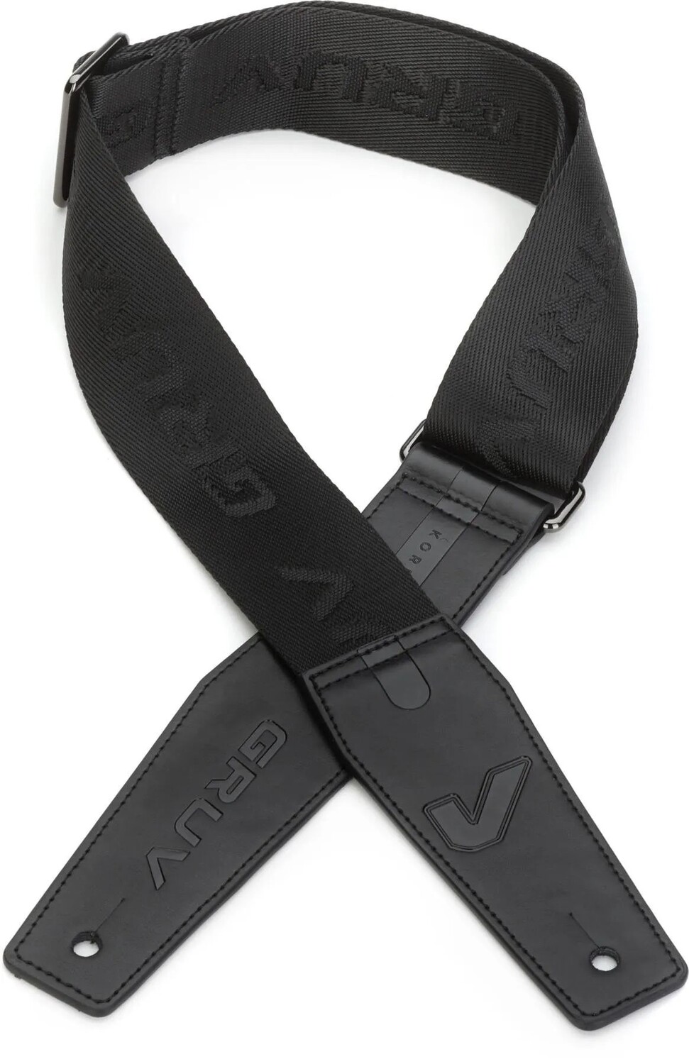 

Новый ремешок для гитары Gruv Gear KORR — черный