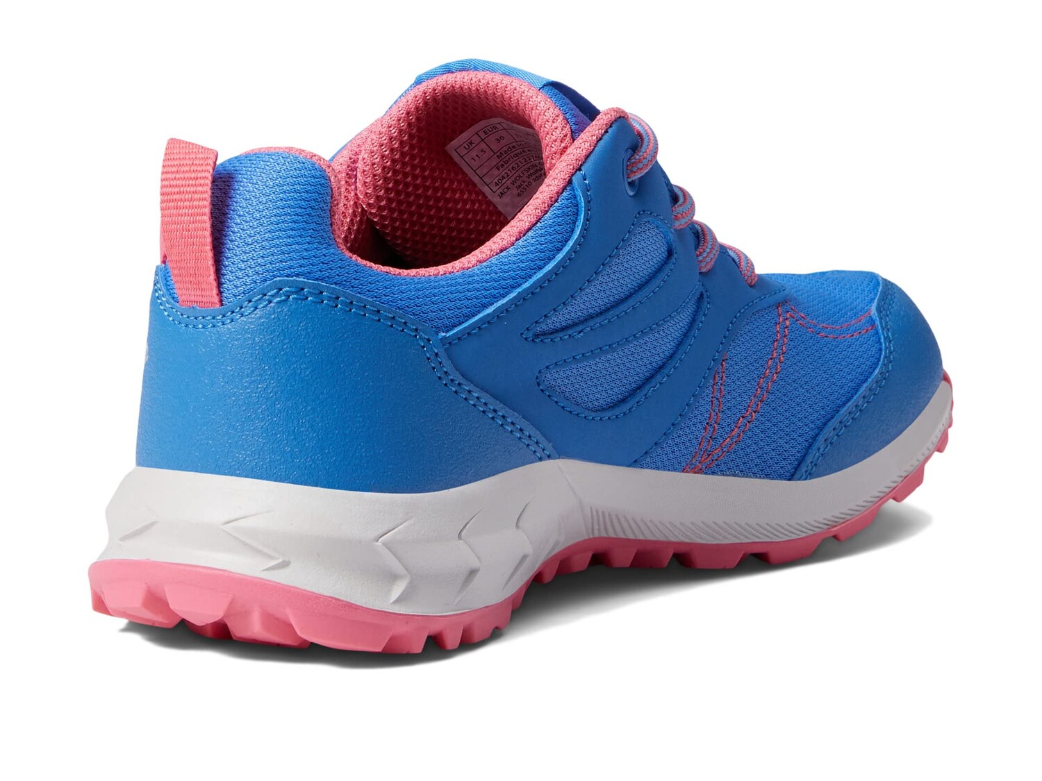 

Треккинговая обувь Jack Wolfskin Kids Woodland Texapore Low (Toddler/Little Kid/Big Kid), синий/коралловый