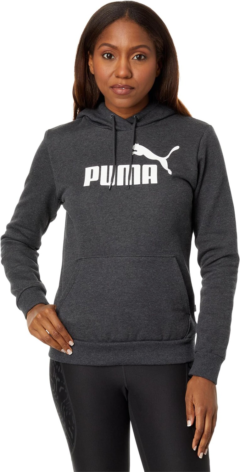 

Флисовая толстовка с логотипом Essentials PUMA, цвет Dark Gray Heather