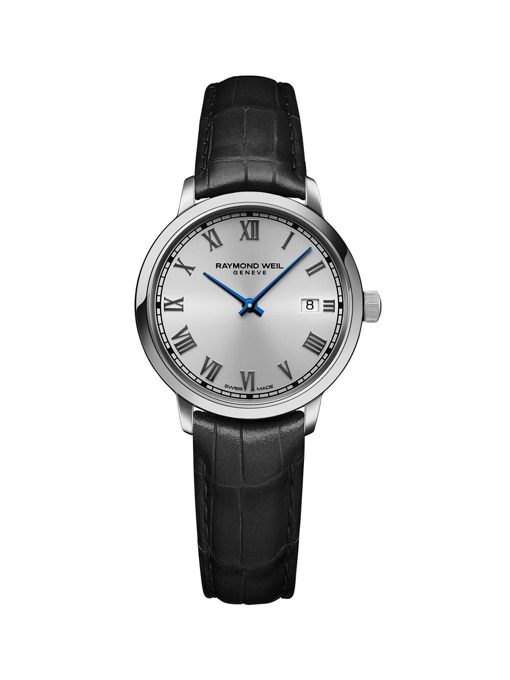 

Часы Toccata из нержавеющей стали и кожаного ремешка/29 мм Raymond Weil