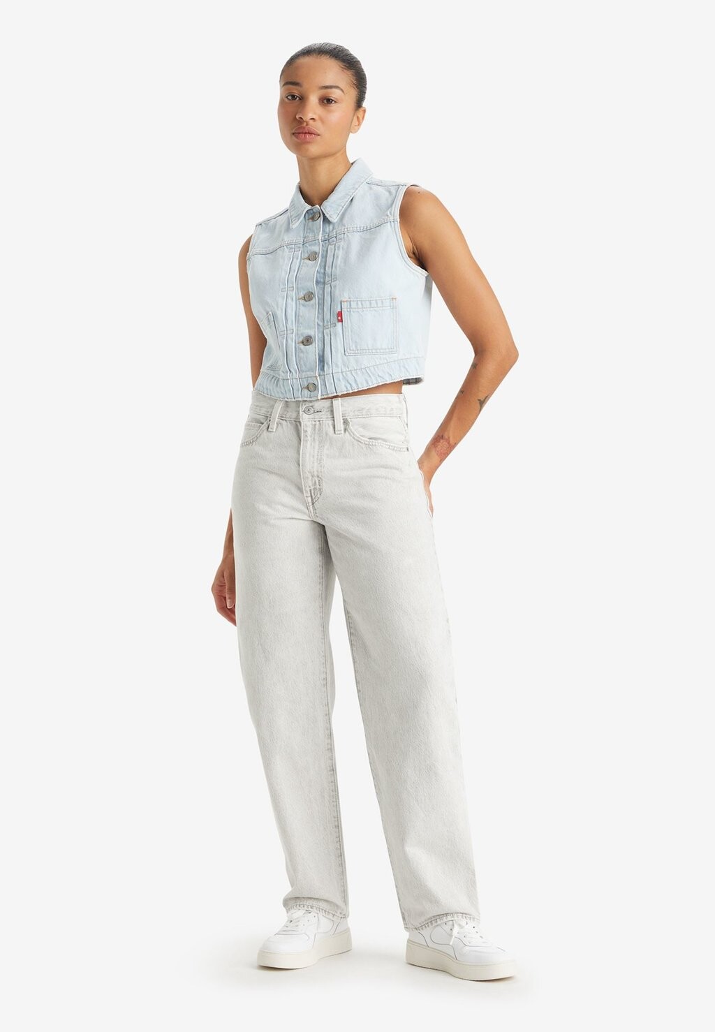 

Джинсы свободного кроя 94 BAGGY Levi's, цвет bleach noir
