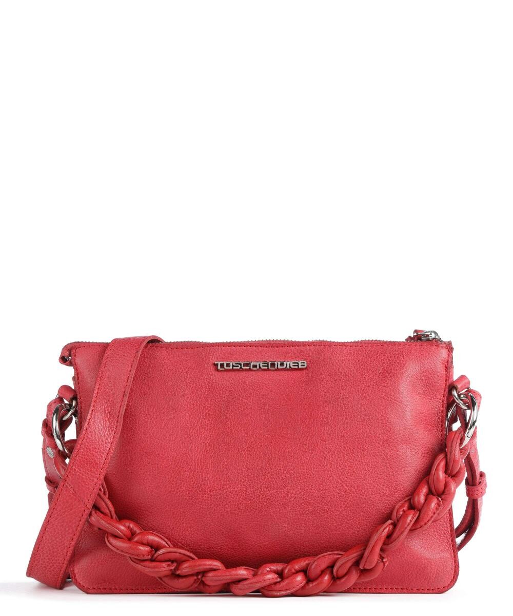 

Сумка через плечо Coburgbastei 2 из зерненой кожи Taschendieb Wien, красный