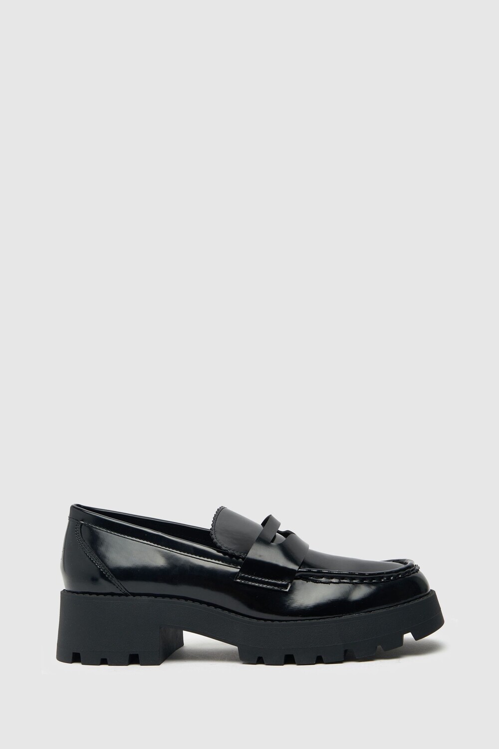

Черные лоферы Levi на толстой подошве Schuh, черный