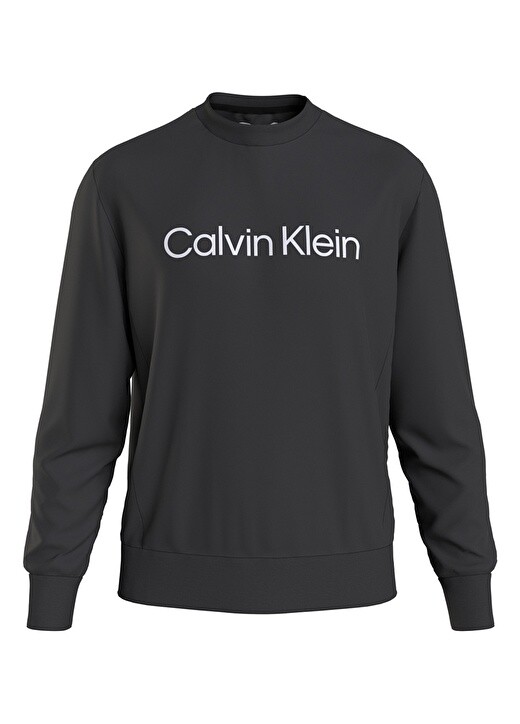 

Черная мужская толстовка с воротником с капюшоном Calvin Klein, Черный
