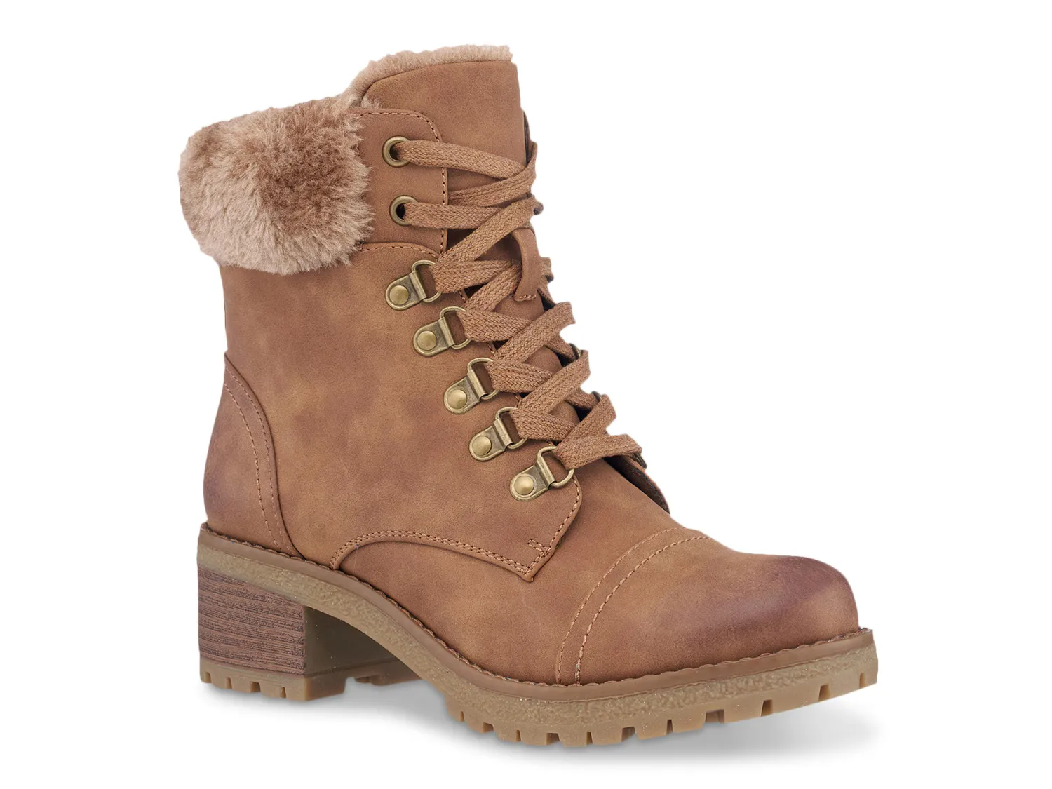 

Ботильоны Joan Combat Bootie Gc Shoes, цвет cognac