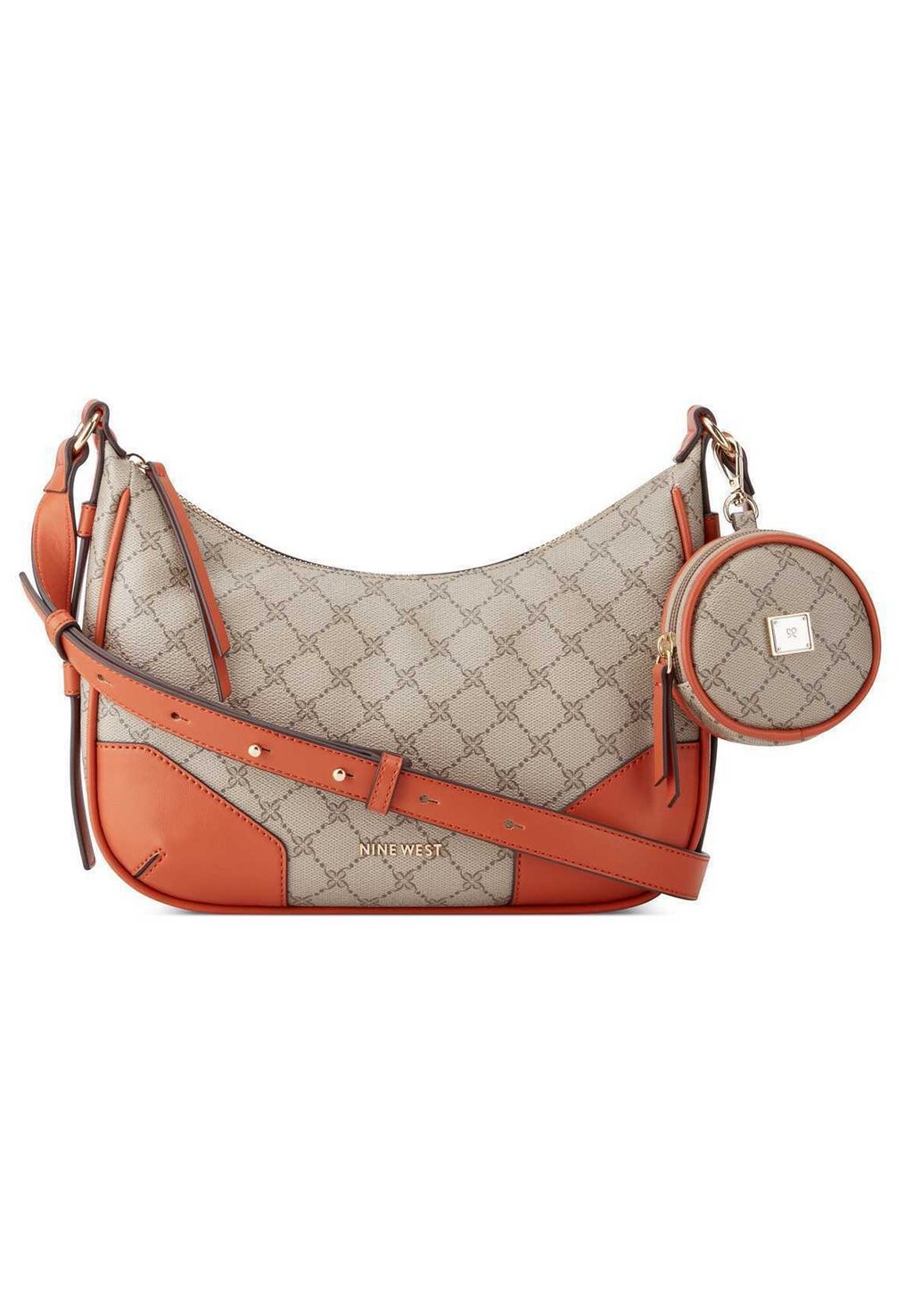 

Сумка через плечо Nine West, бежевый