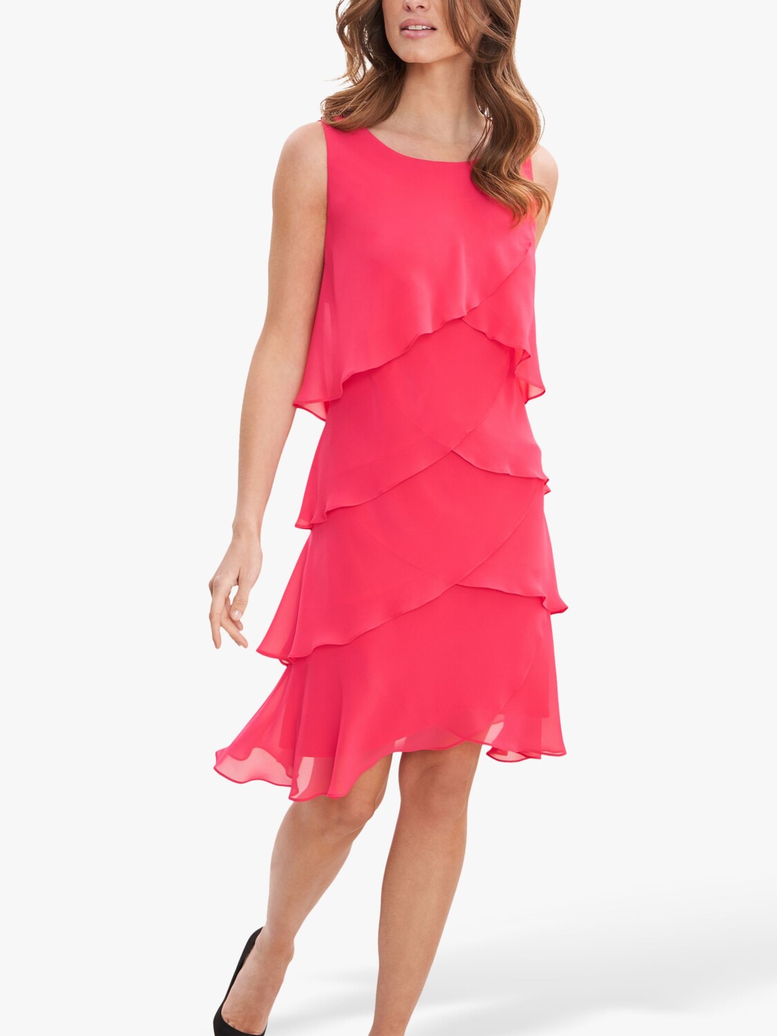 

Gina Bacconi Платье Vesta Jewel, цвет Cerise