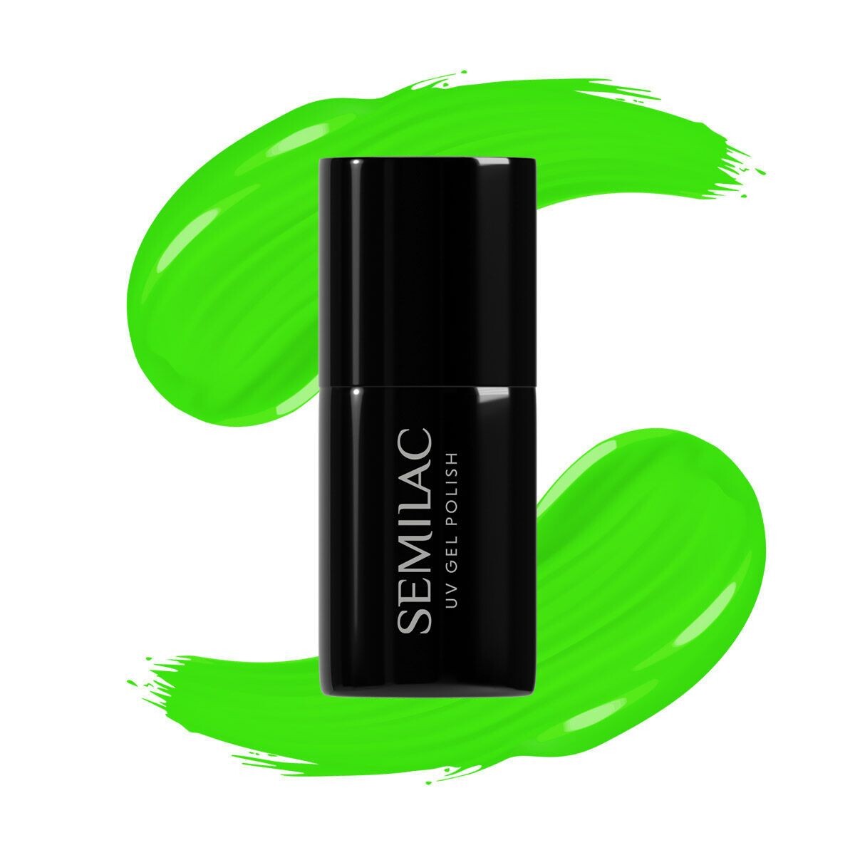 

Гибридный лак для ногтей Semilac UV Hybrid, 447 Loco Lime