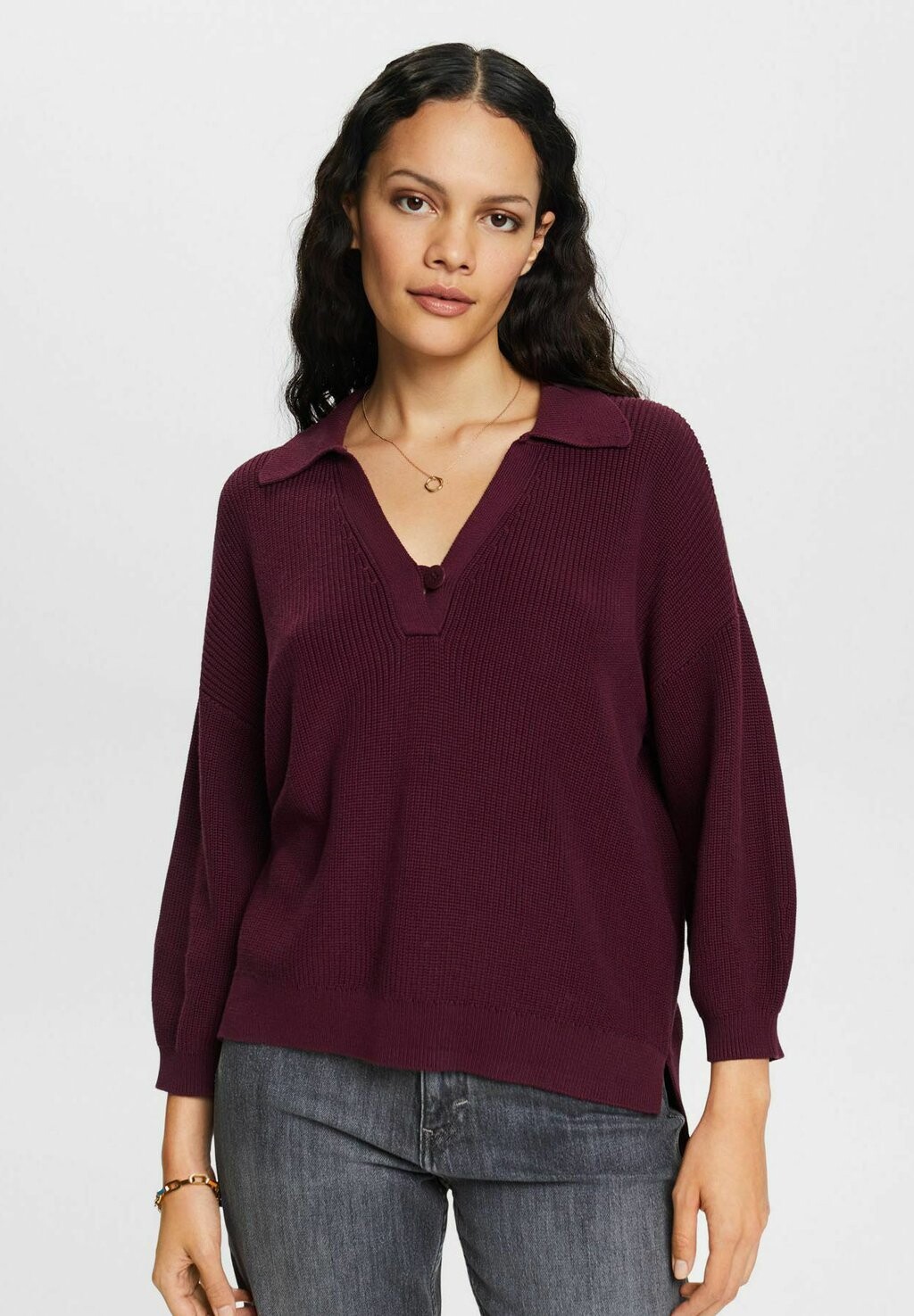

Свитшот Esprit, баклажан, Фиолетовый