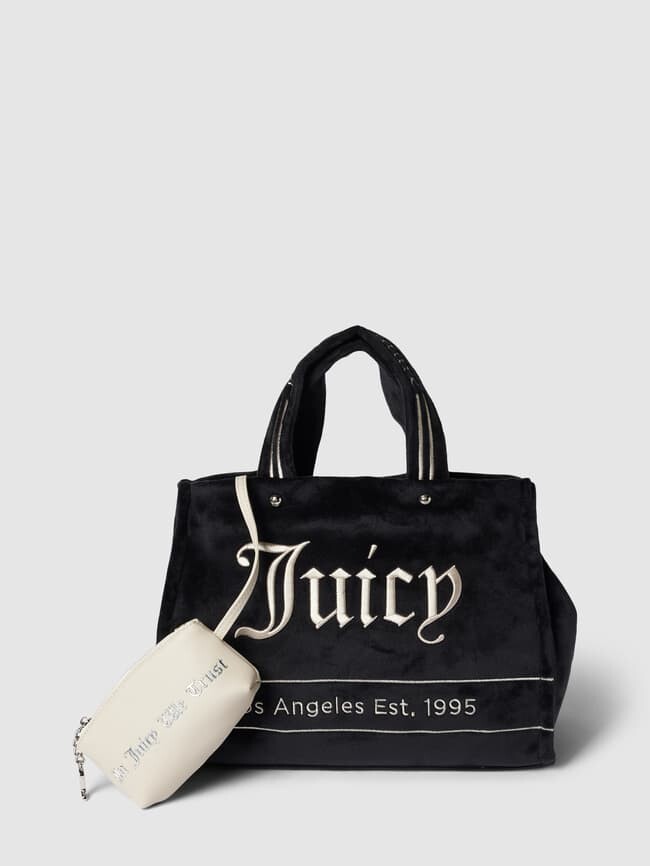 

Сумка для боулинга с пришивной этикеткой модель "IRIS" Juicy Couture, черный