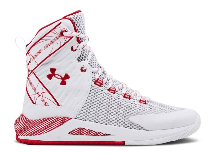 

Кроссовки Under Armour WMNS HOVR HIGHLIGHT ACE 'WHITE RED', белый