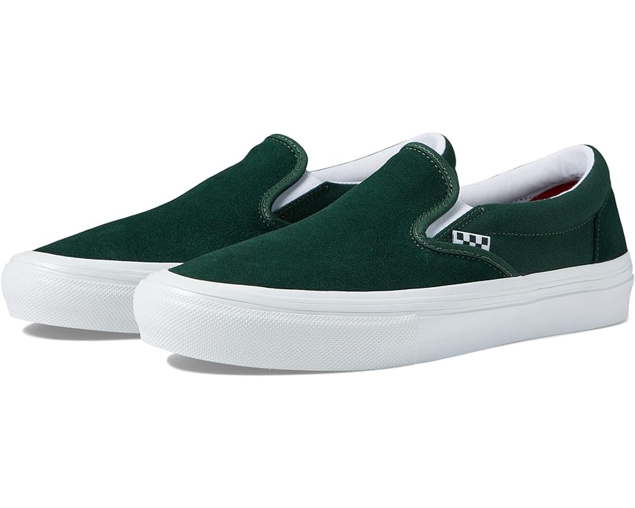 

Кроссовки Vans Skate Slip-On, цвет Wrapped Green/White