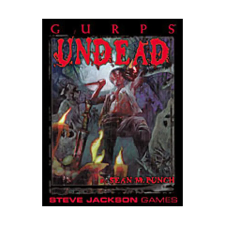 

Undead, GURPS (1st-3rd Edition) - Creatures, мягкая обложка