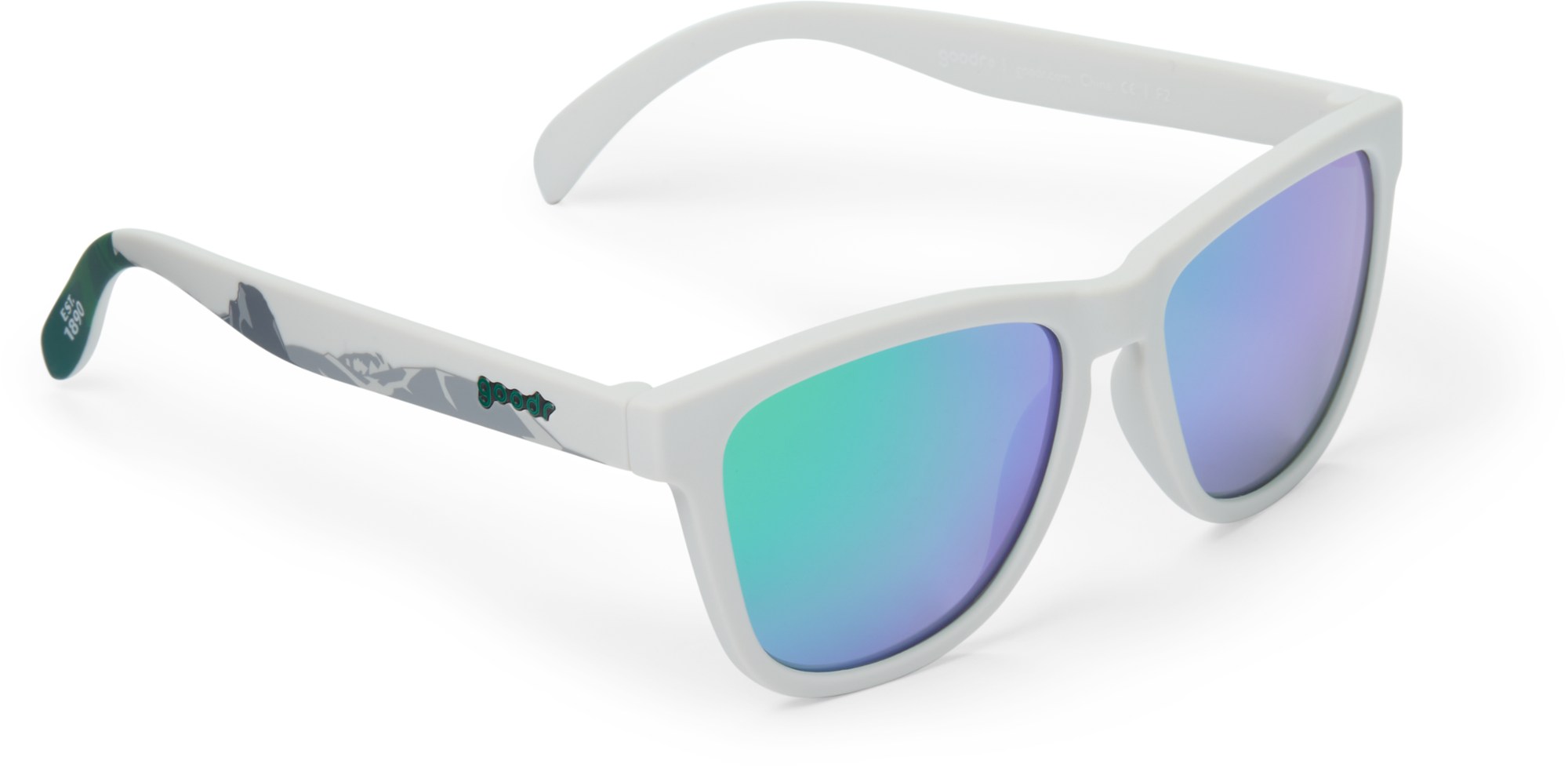 цена Поляризационные солнцезащитные очки национального парка Йосемити goodr, зеленый