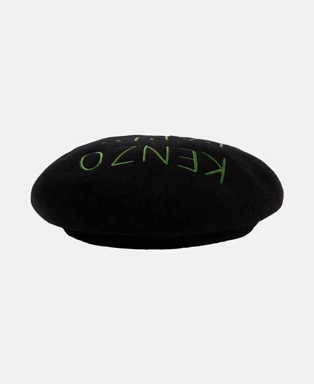 

Шерстяная шапка Kenzo, черный