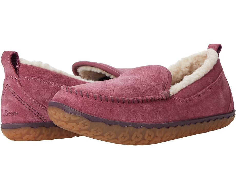 

Шлепанцы L.L.Bean Mountain Slipper Moccasin, цвет Light Rosewood