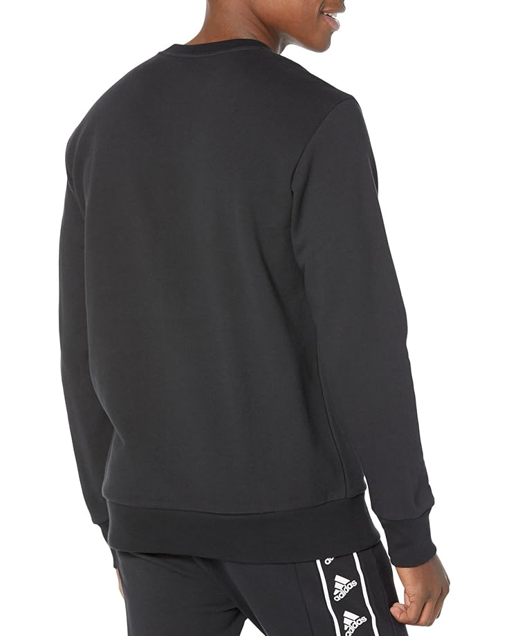 Толстовка Adidas Essentials French Terry Small Logo Sweatshirt, черный цена и фото