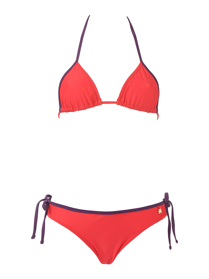 

Комплект бикини Flip Flop Bateau, красный