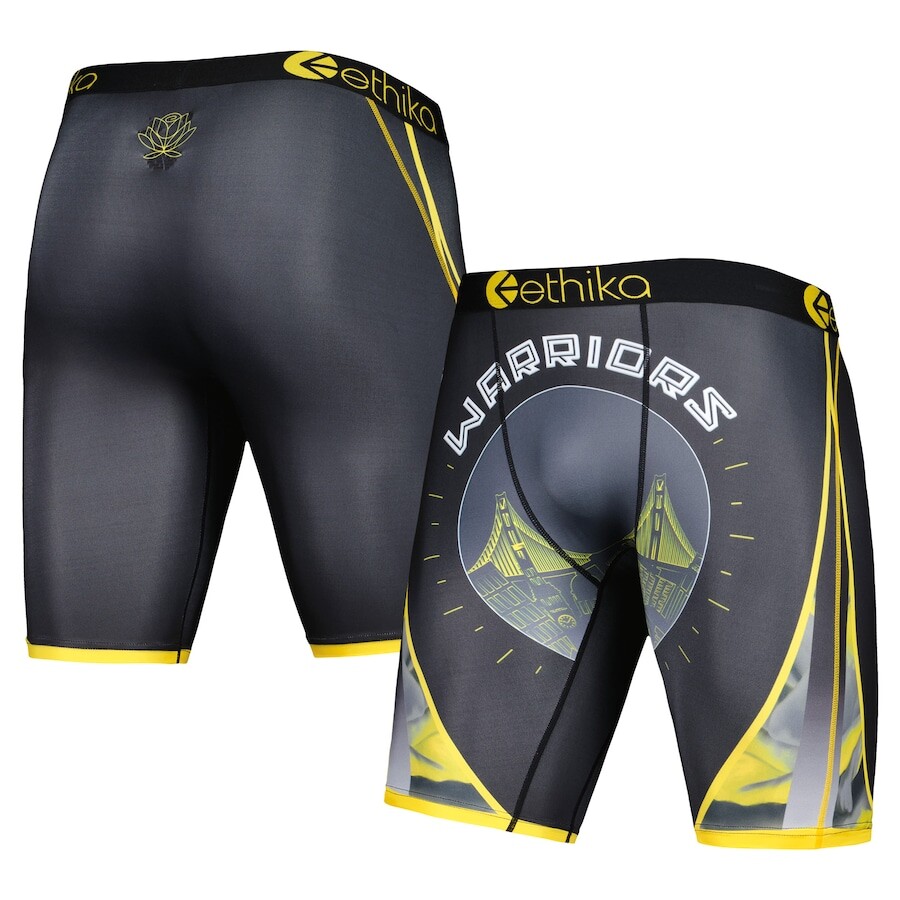 

Боксеры Ethika Golden State Warriors, черный