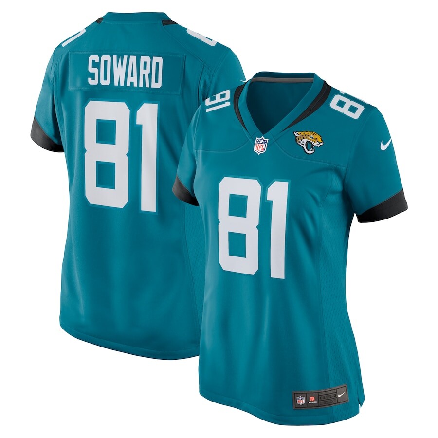 

Джерси Nike Jacksonville Jaguars, бирюзовый