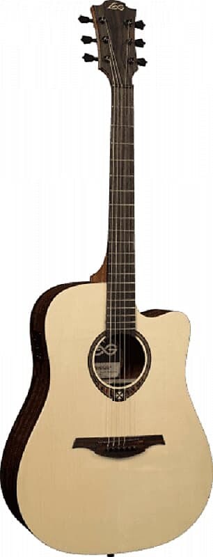 

Акустическая гитара LAG Tramontane T270DCE Dreadnought Cutaway Acoustic-Electric Guitar