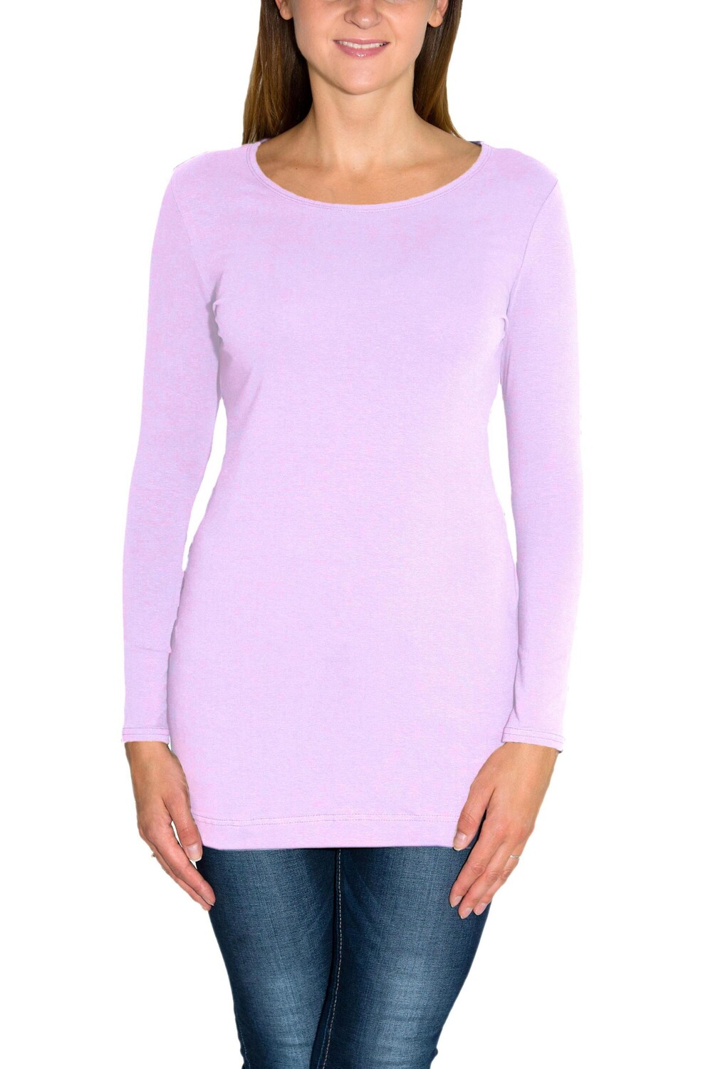 

Блуза Alkato Langarmshirt, фиолетовый