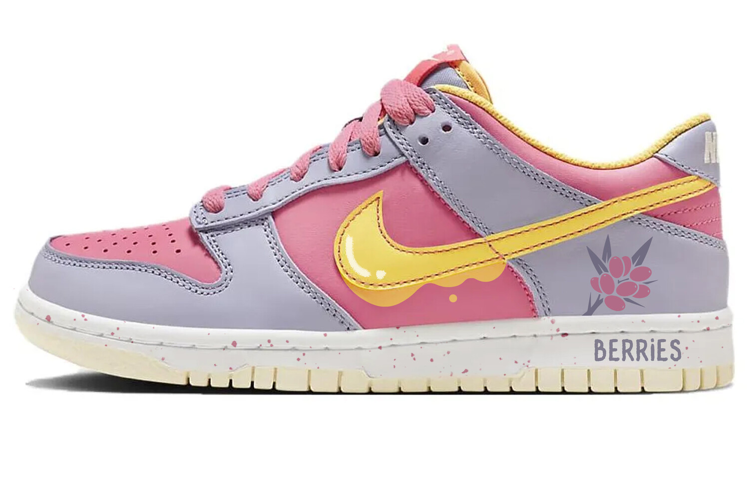 

Обувь для скейтбординга Dunk Kids для начальной школы Nike, цвет Purple Pink