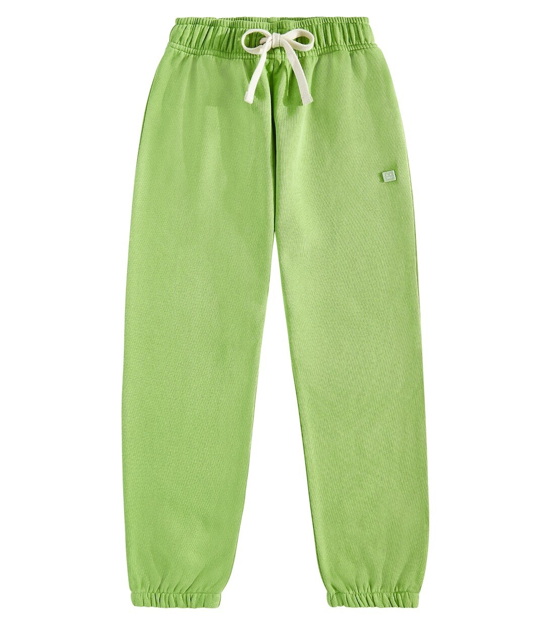 

Хлопковые спортивные брюки Frack Face Acne Studios, зеленый