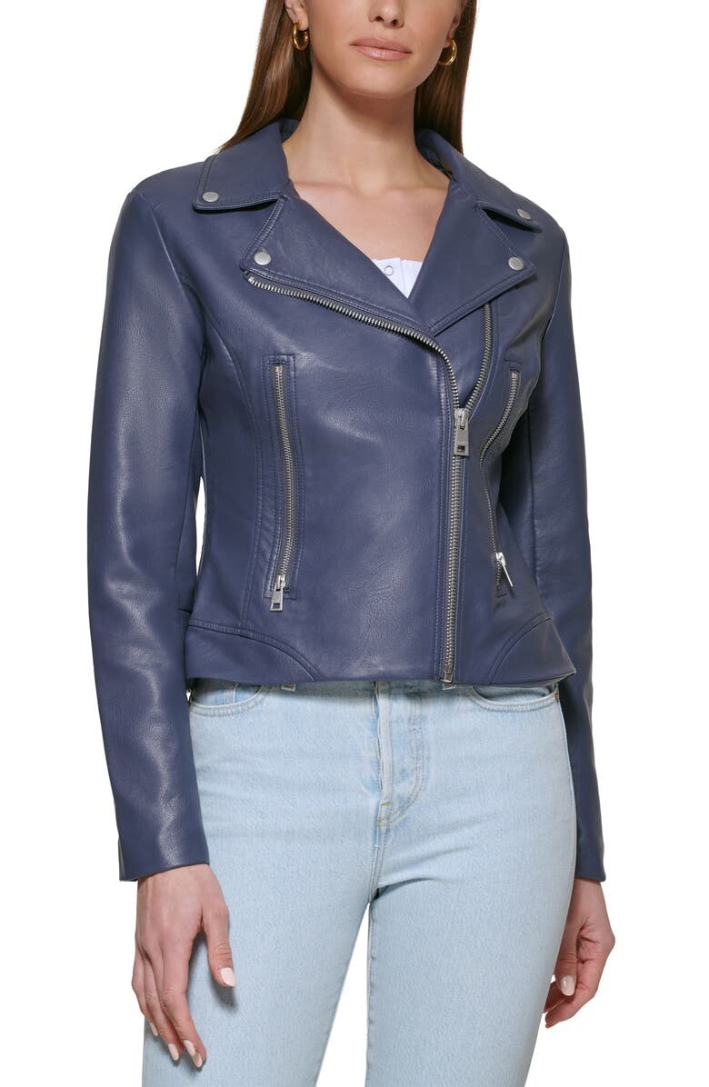 

Женская байкерская куртка из искусственной кожи LEVIS