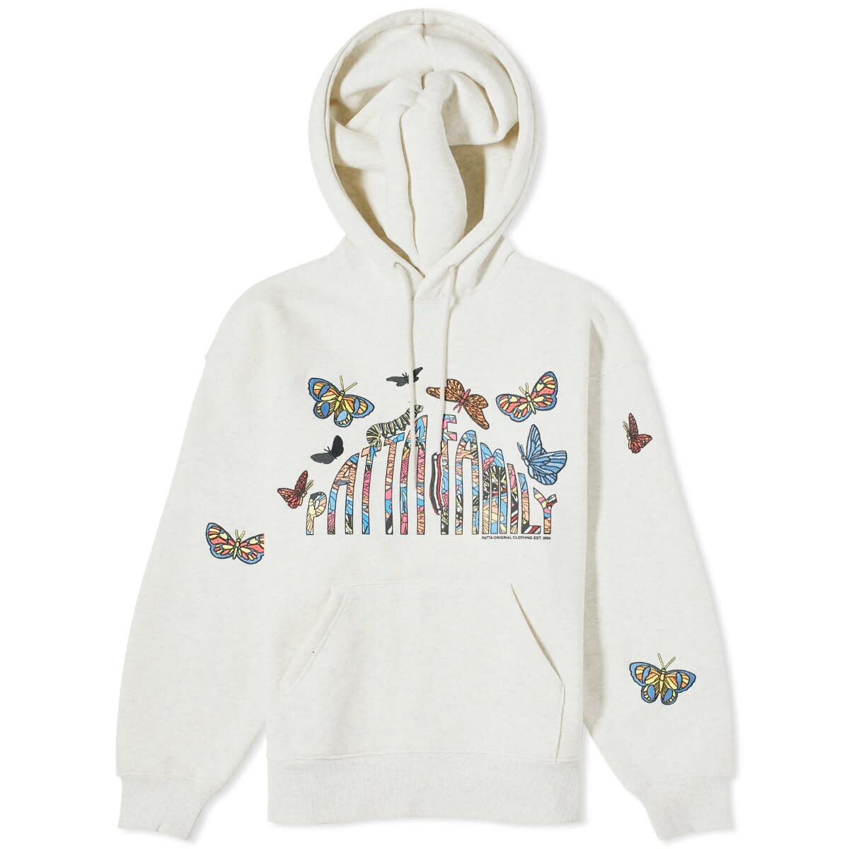 

Худи Patta Family Hoodie, цвет Light Grey Melange