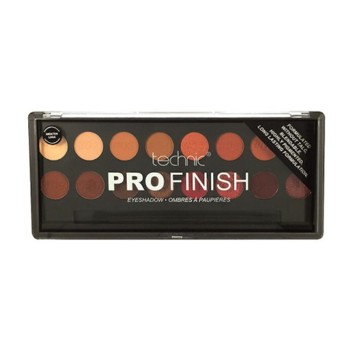 

Тени для век Pro Finish Sombra de Ojos Fire Edition Technic, Multicolor