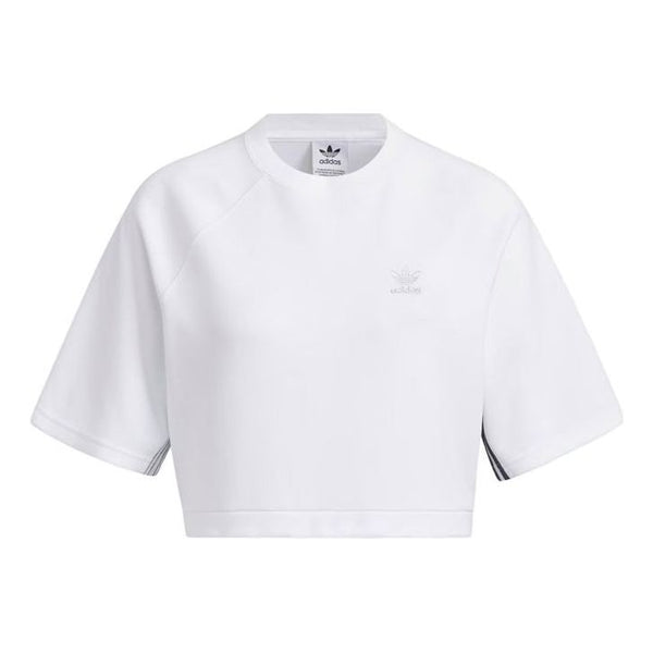 цена Футболка (WMNS) adidas originals Toc Graphic T-Shirt 'White', белый
