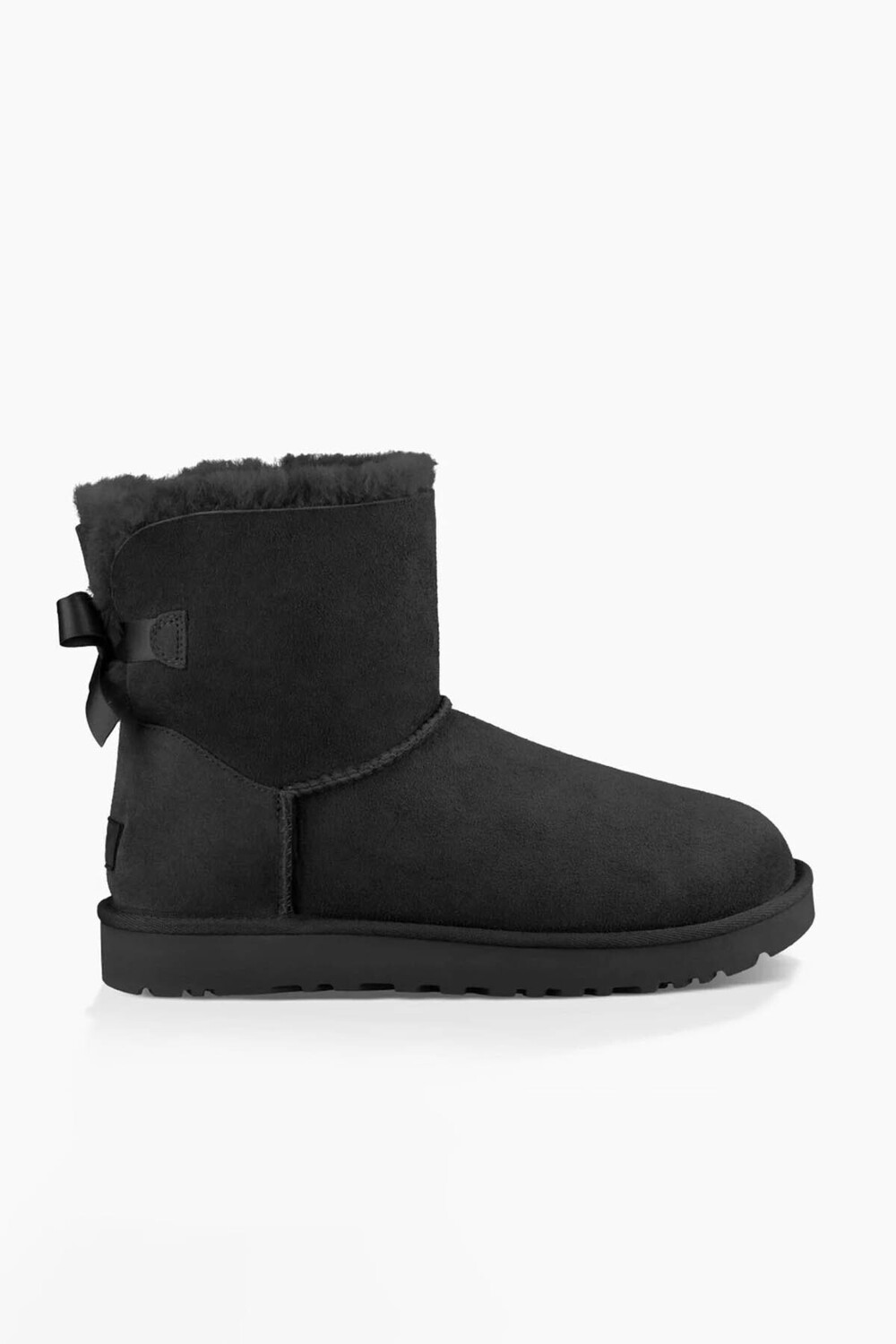 

Ботильоны - Черный - На плоской подошве UGG, черный