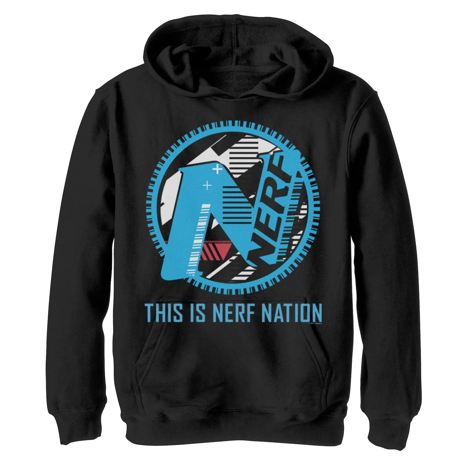 Толстовка Nerf This Is Nerf Nation Gear для мальчиков 8–20 лет Nerf толстовка с плакатом nerf this is nerf nation для мальчиков 8–20 лет nerf