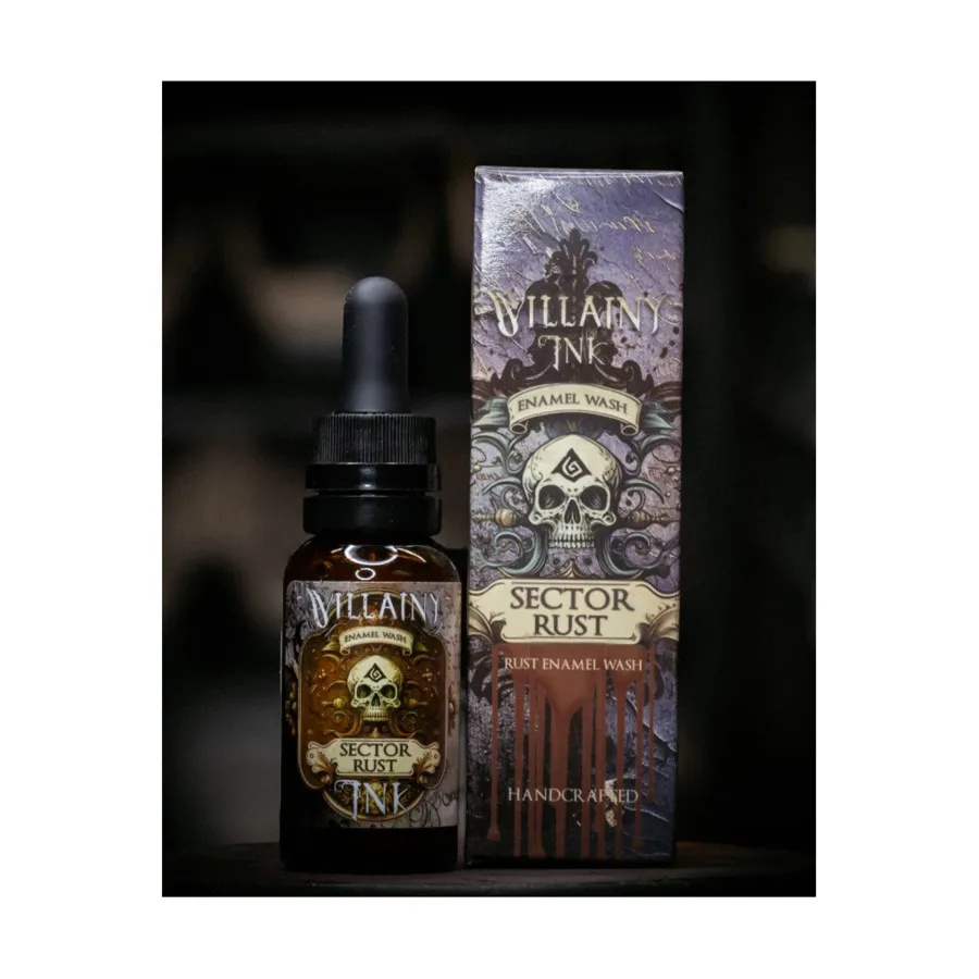 

Отмывка эмали от ржавчины, Villainy Ink