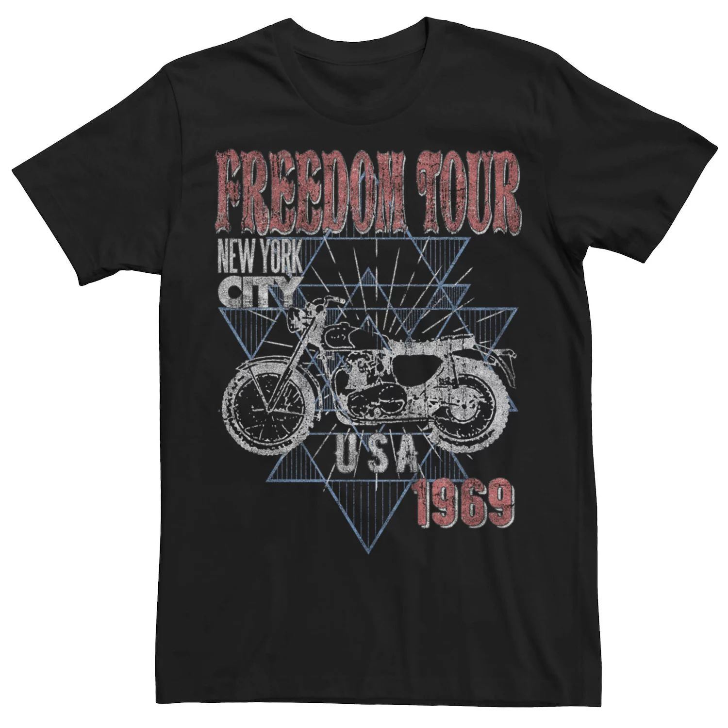 Мужская футболка Freedom Tour по Нью-Йорку, 1969 год Generic немировский петр босиком по нью йорку очерки роман