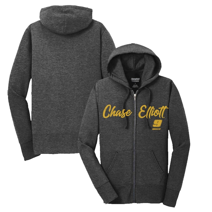

Толстовка на молнии Hendrick Motorsports Team Collection Chase Elliott, угольный