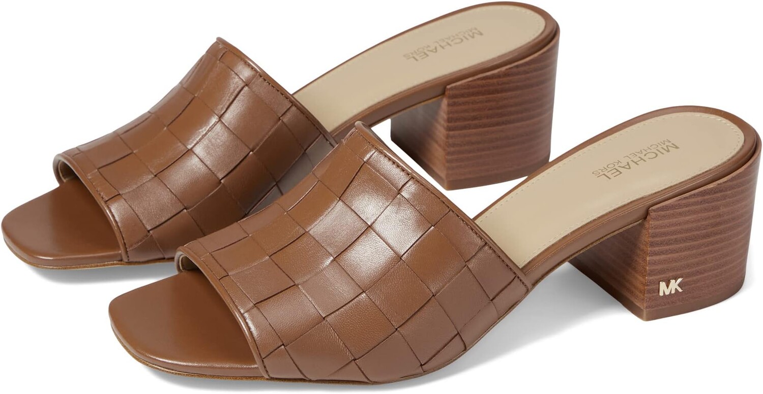 

Босоножки Ingrid Midheel Mule MICHAEL Michael Kors, цвет Luggage