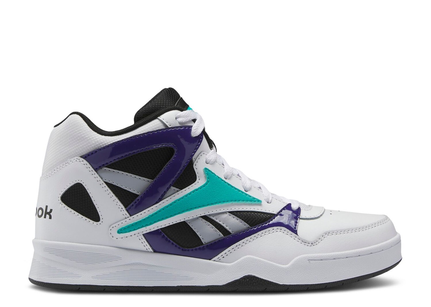 

Кроссовки Reebok Royal Bb4500 High 2 'White Purple Teal', белый