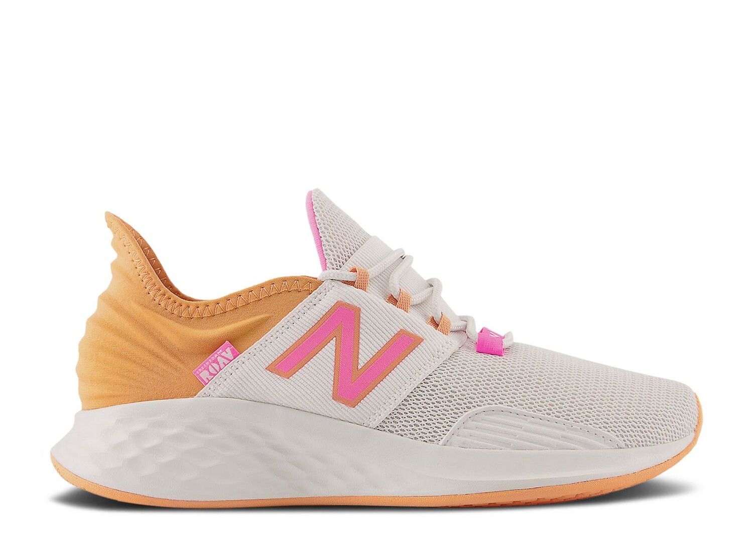 

Кроссовки New Balance Wmns Fresh Foam Roav 'Nimbus Cloud Peach Pink', кремовый, Бежевый