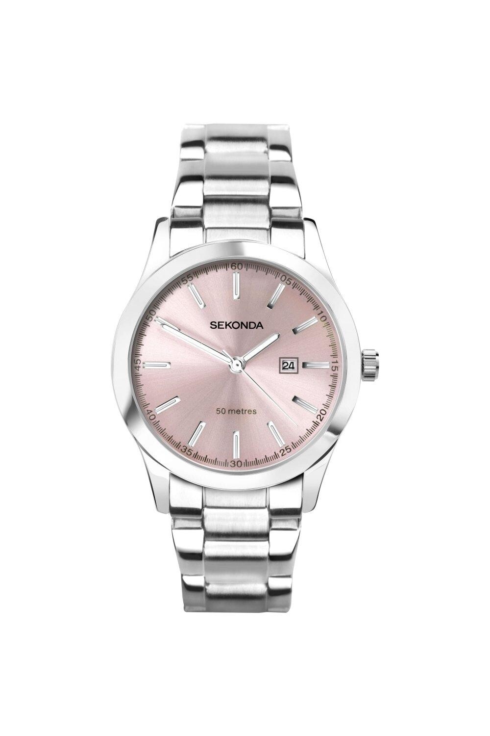 

Женские аналоговые кварцевые часы Color Pop Aluminium Classic - 40398 Sekonda, розовый