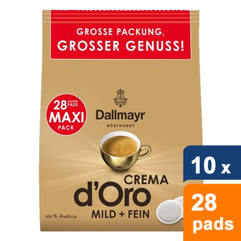 Dallmayr - Crema d'Oro - 10x 28 колодок