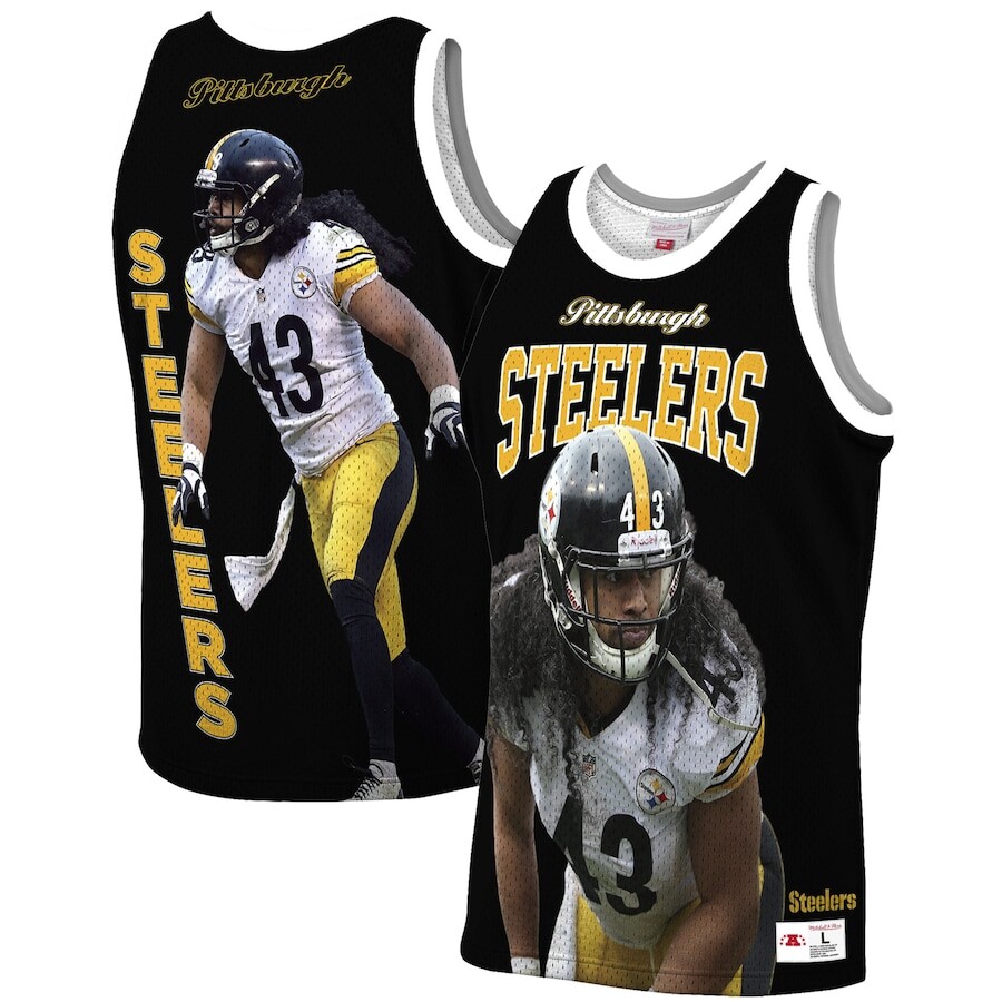 

Майка Mitchell & Ness Pittsburgh Steelers, черный