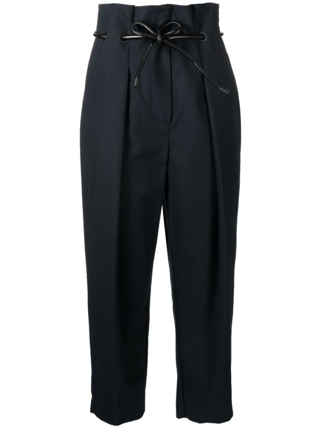 

3.1 Phillip Lim брюки с завышенной талией и кулиской, синий