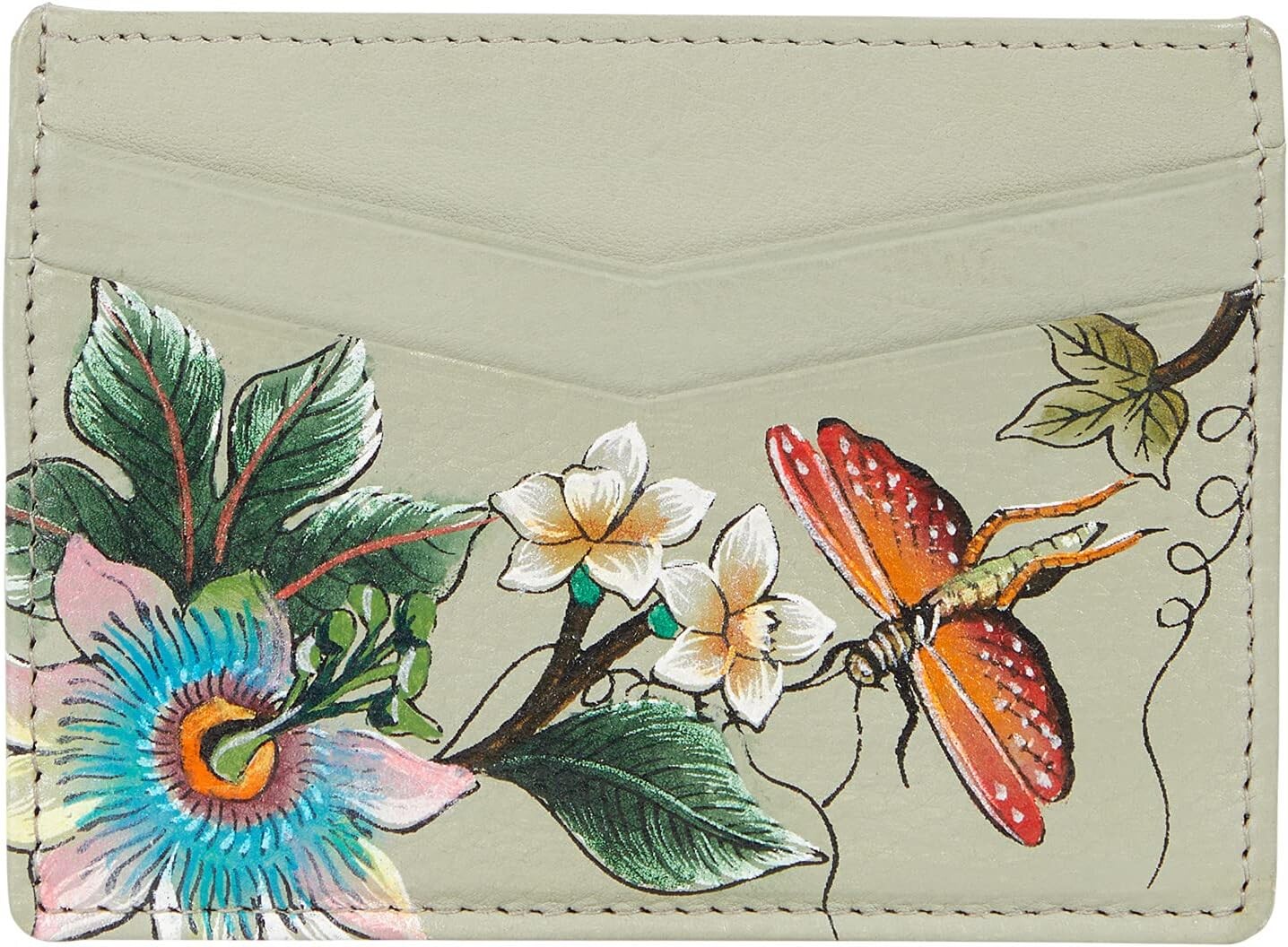 

Кошелек Credit Card Case 1032 Anuschka, цвет Floral Passion