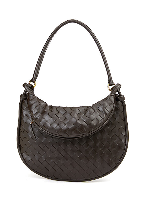 

Средняя женская кожаная сумка gemelli brown Bottega Veneta