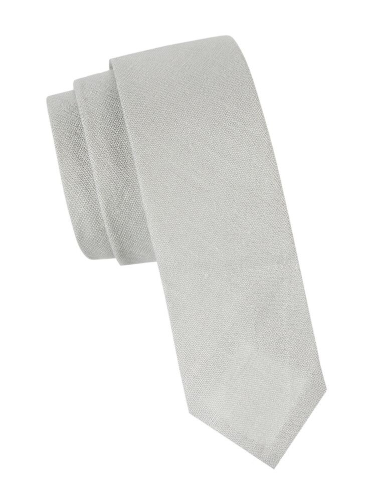 

Льняной галстук Thom Browne, цвет Light Grey